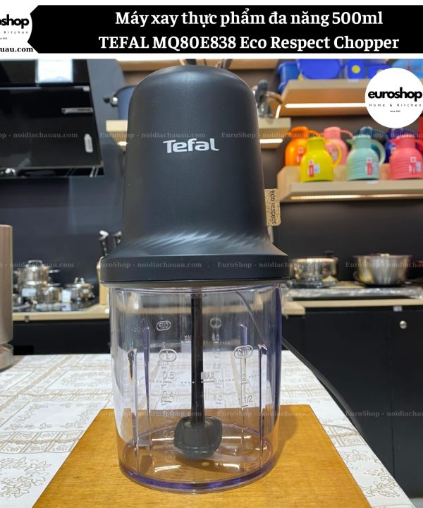 Alternative view of Máy xay thực phẩm đa năng 500ml TEFAL MQ80E838 Eco Respect Chopper 400W