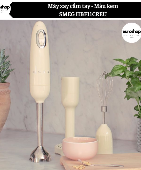 Alternative view of Máy xay cầm tay SMEG HBF11CREU - Màu kem