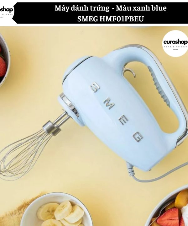 Alternative view of Máy đánh trứng SMEG HMF01PBEU - Màu xanh blue
