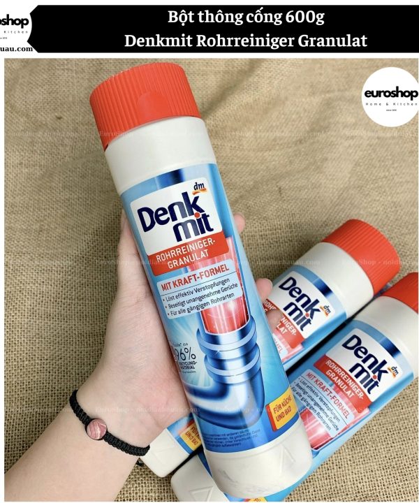 Alternative view of Bột thông cống Denkmit Rohrreiniger Granulat - 600gr